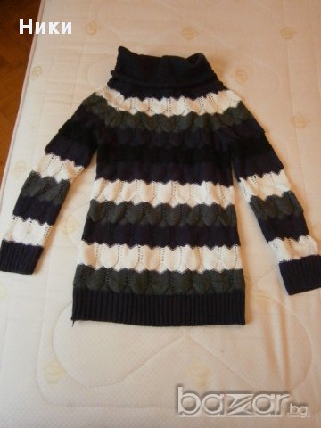 Дамски пуловер / туника - размер М, снимка 6 - Блузи с дълъг ръкав и пуловери - 13249074