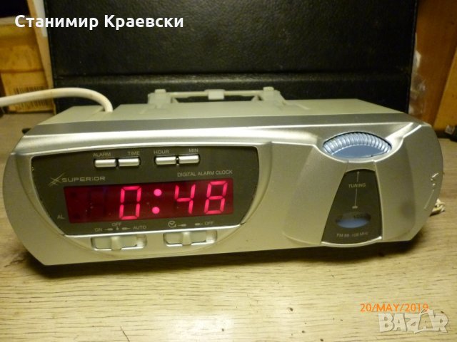 Superior к25 - clock radio alarm - финал в Други в гр. Русе - ID25477368 —  Bazar.bg