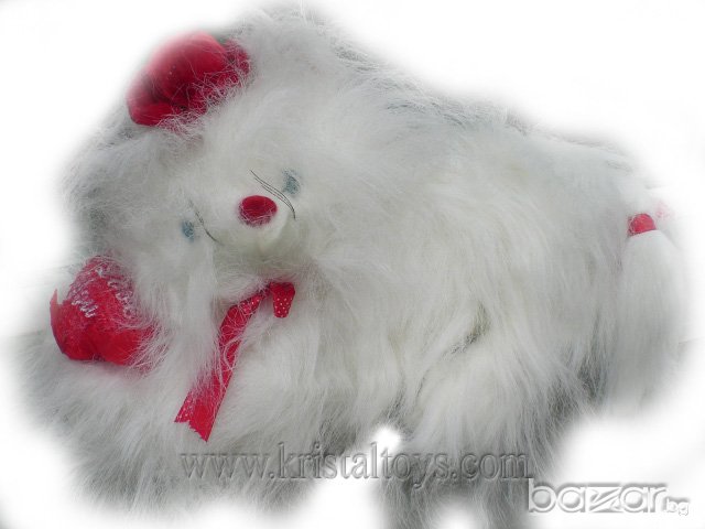 Детска плюшена котка - голяма 203260, снимка 1