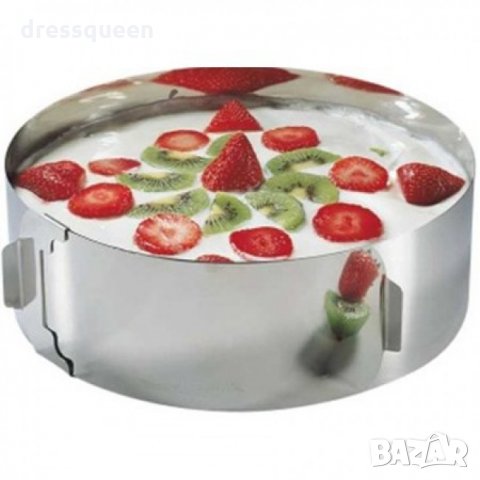 1822 Регулируем ринг за сладкиши, снимка 7 - Форми - 23528387