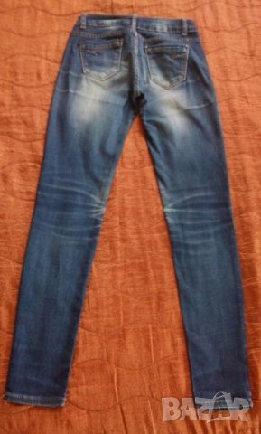 Дамски сини дънки, снимка 2 - Дънки - 25500119