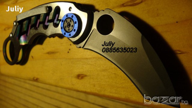 Сгъваем нож Mantis  Karambit  MK-2 , снимка 11 - Ножове - 10266752