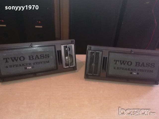 tec 8118al two bass-2x100w-28х15х13см-внос швеицария, снимка 12 - Тонколони - 20963608