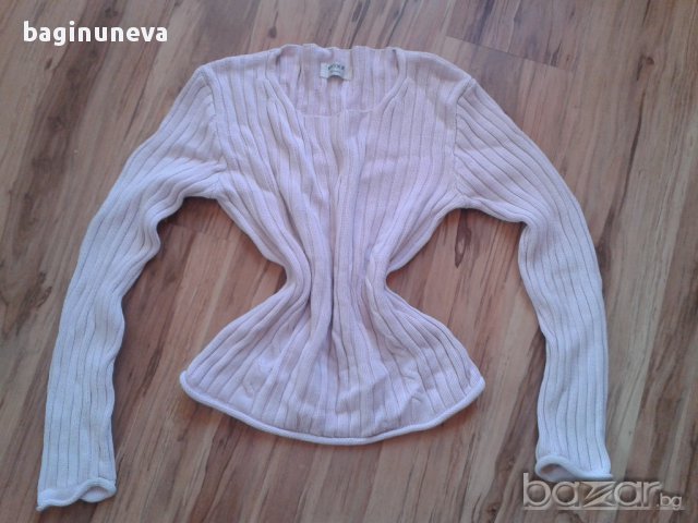 Дамски розов пуловер на МЕХХ - размер-С-М-Л, снимка 6 - Блузи с дълъг ръкав и пуловери - 9513981
