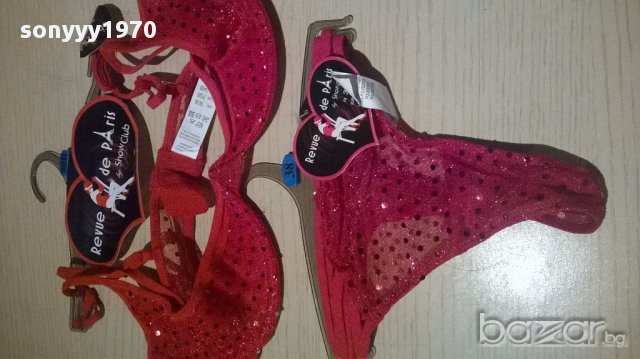 Нов секси комплект-бикини+сутиен, снимка 2 - Бельо - 13731009