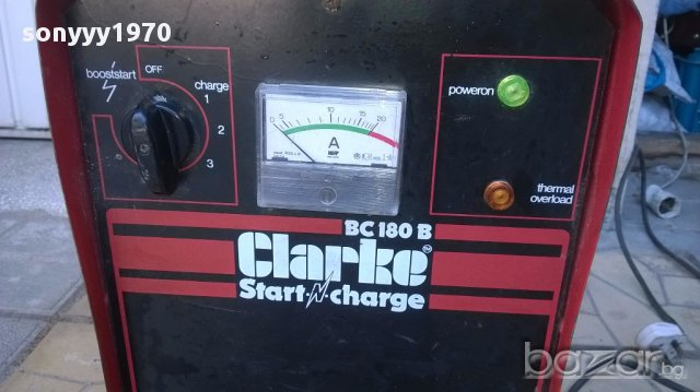 Clarke bc180 charge/boost 12/24v-180amp-внос англия, снимка 4 - Аксесоари и консумативи - 15083452