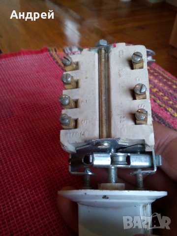 Стар електрически ключ за печка, снимка 5 - Антикварни и старинни предмети - 23719015