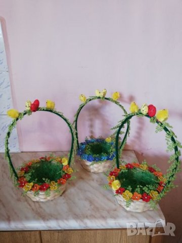 Великденска кошница за яйца, снимка 1 - Декорация за дома - 20952039