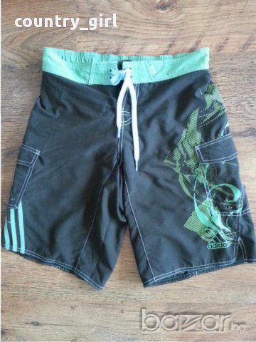 Adidas - мъжки шорти тип бански, 100% оригинал, отлично състояние,, снимка 8 - Бански - 14688197