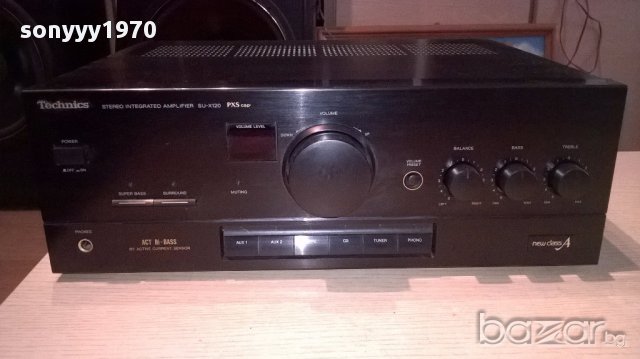 *Technics su-x120 made in japan-230w-stereo amplifier-внос швеицария, снимка 8 - Ресийвъри, усилватели, смесителни пултове - 16365784