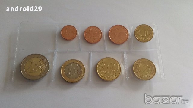 Естония Евро Монети - пълен сет 2011 г., снимка 2 - Нумизматика и бонистика - 16906293