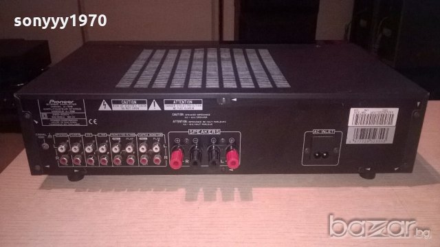 pioneer a-109 stereo ampli-транзисторен усилвател-внос франция, снимка 18 - Ресийвъри, усилватели, смесителни пултове - 19850691