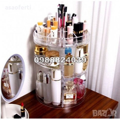 Органайзер за козметика въртящ се 360° , снимка 6 - Други - 25268432