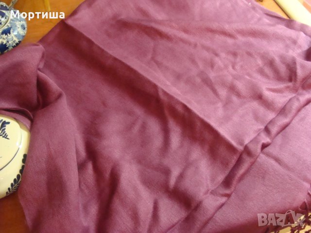   Нов шал CODELLO коприна и вълна, снимка 3 - Шалове - 23598812