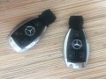 Кожен калъф, кейс ключодържател за автомобилен ключ Mercedes-Benz W203 W204 W205 W211 W212  CLK C180, снимка 14