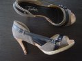 Tendenz отворени обувки, снимка 1 - Дамски обувки на ток - 21641821
