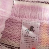 🎀🎁🎀 Плетено пуловерче на Palomino за 4-5 год., снимка 5 - Други - 20282023