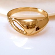 златен пръстен без камъни -елегант- 2.40 грама/ размер 63, снимка 2 - Пръстени - 13386776