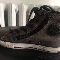 кожени кецови Converse All Star Chuck Taylor Double Zipper, снимка 3 - Детски маратонки - 22930304