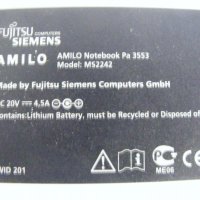 Лаптоп за части Fujitsu Siemens Amilo PA3553 - 2, снимка 6 - Части за лаптопи - 19608293