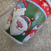 голяма порцеланова чаша Дядо Коледа, снимка 3 - Чаши - 21194070
