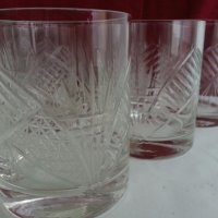  кристални чаши за уиски , снимка 14 - Сервизи - 20129381