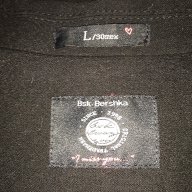 Дамско сако BERSHKA оригинал, размер L, черно с цикламен хастар , НОВО!!, снимка 6 - Сака - 16785218