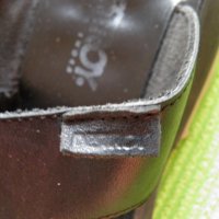 Destroy made in Spain оригинални мъжки чехли от естествена черна кожа EU 43, снимка 3 - Мъжки сандали - 25491272