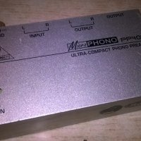 behringer pp400 ultra-compact phono preamp-внос швеция, снимка 2 - Ресийвъри, усилватели, смесителни пултове - 25722011