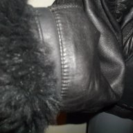 Яке / кожух от естествена кожа "Shearling" genuine leather / голям размер , снимка 4 - Якета - 17293608