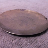 Бронзова чинийка сувенир, снимка 1 - Антикварни и старинни предмети - 17712845