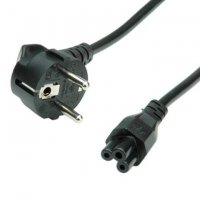 14. Продавам захранващ кабел за лаптоп 3pin, 1.8m Тип свързващ кабел: мрежoв Материал на външната из, снимка 1 - Кабели и адаптери - 24052469