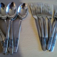 Различни видове вилици,лъжици,ножове.Различен брой,, снимка 2 - Прибори за хранене, готвене и сервиране - 20456675