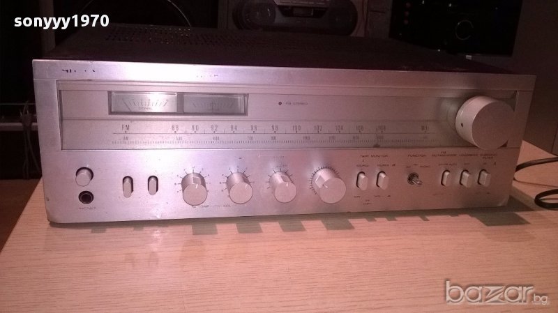 Hitachi sr-504 am/fm receiver-made in japan-внос швеицария, снимка 1