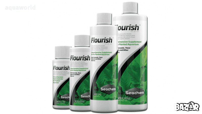 "Безплатна доставка" SeaChem Flourish 500ml тор за аквариумни растения , снимка 1