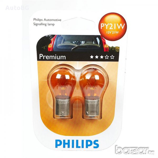 Лампа Philips P Y21 W Premium, снимка 1