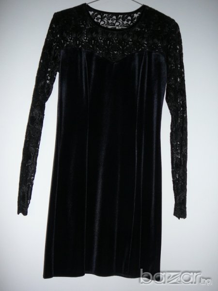 Официална рокля с дантела - размер S, снимка 1