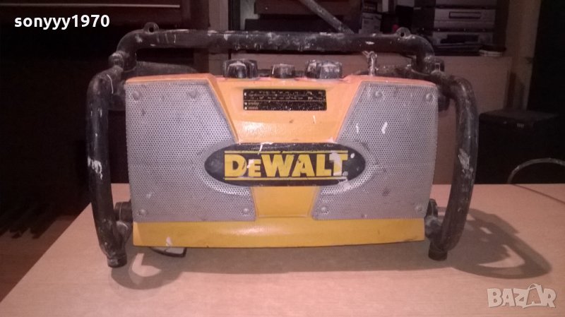 dewalt-made in germany-строително радио-внос англия, снимка 1