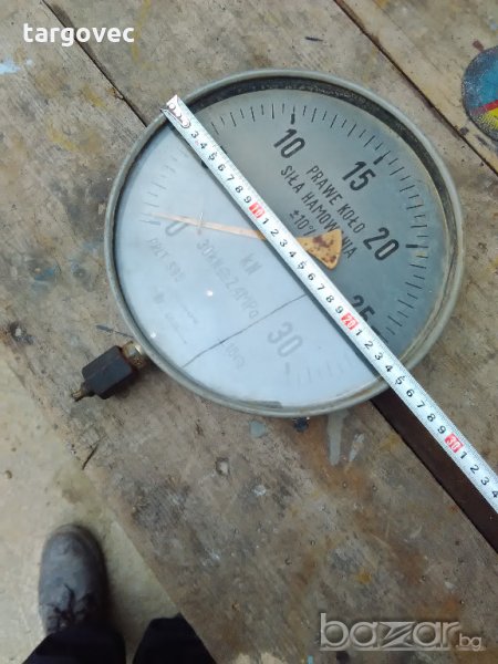 огромен манометар , снимка 1