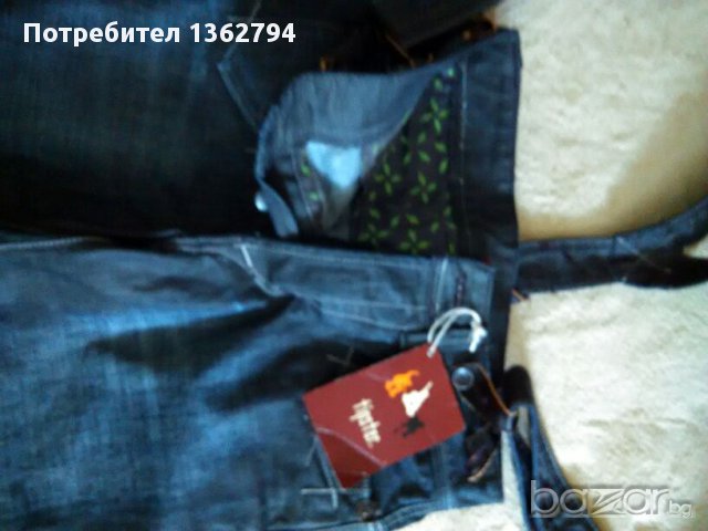 Дънки с тиранти., снимка 6 - Детски панталони и дънки - 14485356