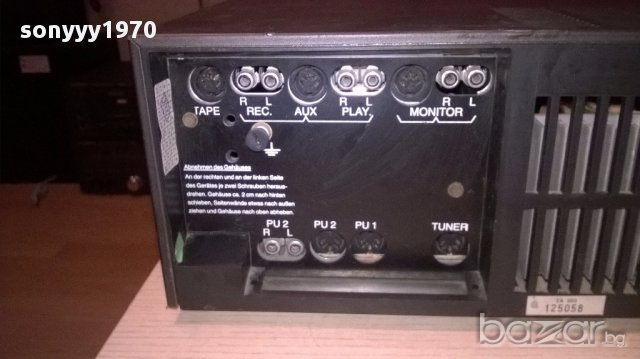 Колекционерска ретро машина telefunken ta350-внос швеицария, снимка 13 - Ресийвъри, усилватели, смесителни пултове - 17970540
