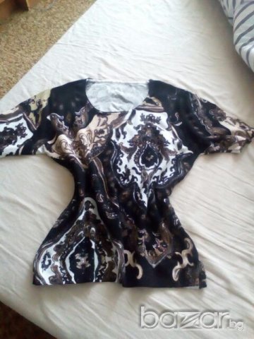 Красив пуловер със къс ръкав, снимка 3 - Блузи с дълъг ръкав и пуловери - 20410200