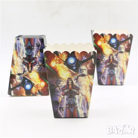 Star Wars Междузвездни войни Парти кутия за дребни лакомства пуканки и др