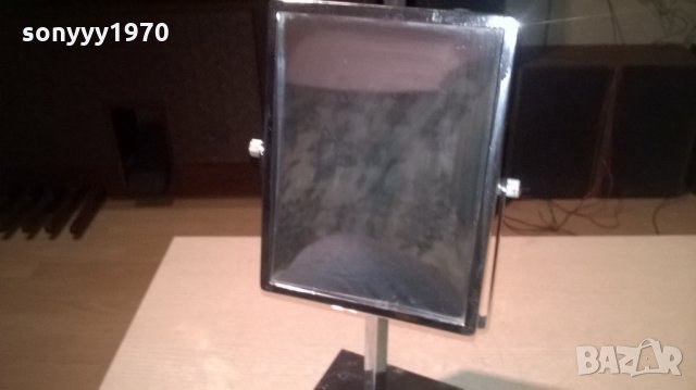 огледало с две лица-41х22х14см-метално-инокс-внос англия, снимка 7 - Колекции - 22968401