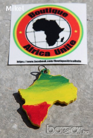 Africa Medallion Медальон Африка : Emperor King Haile Selassie, снимка 3 - Колиета, медальони, синджири - 12136000