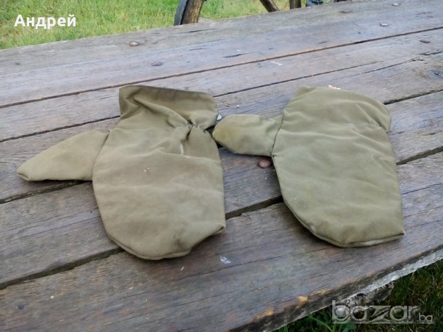 Брезентови ръкавици, снимка 3 - Антикварни и старинни предмети - 18896311