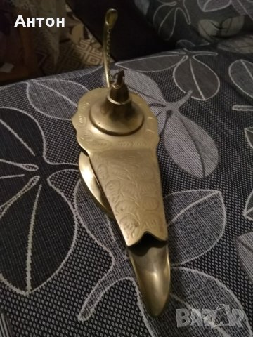 Лампа на Аладин от месинг., снимка 6 - Антикварни и старинни предмети - 25494831