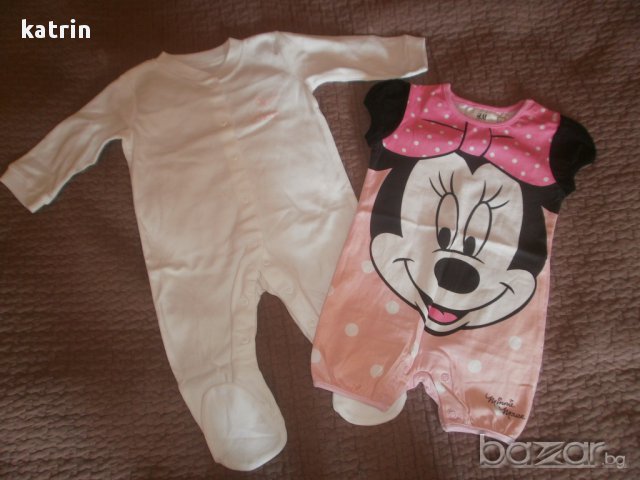 Лот нова пижамка от George-3-6м и ромпърче Н§м, снимка 3 - Комплекти за бебе - 11112116