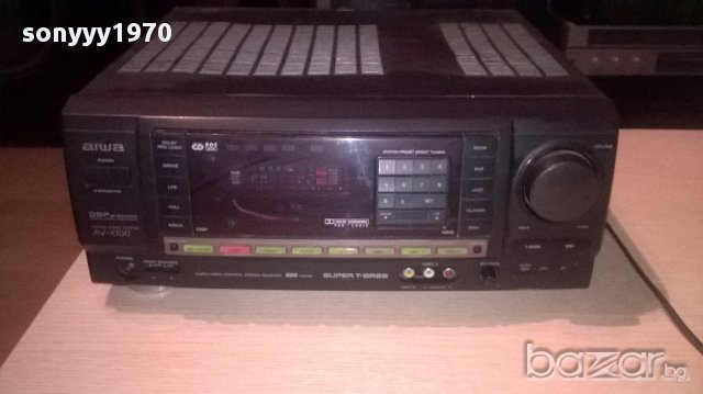 Aiwa av-x100ez stereo receiver-внос швеицария, снимка 5 - Ресийвъри, усилватели, смесителни пултове - 17143243