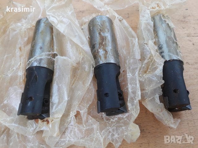 палцови (канални)фрези с сменяеми пластини, снимка 2 - Други машини и части - 22457545